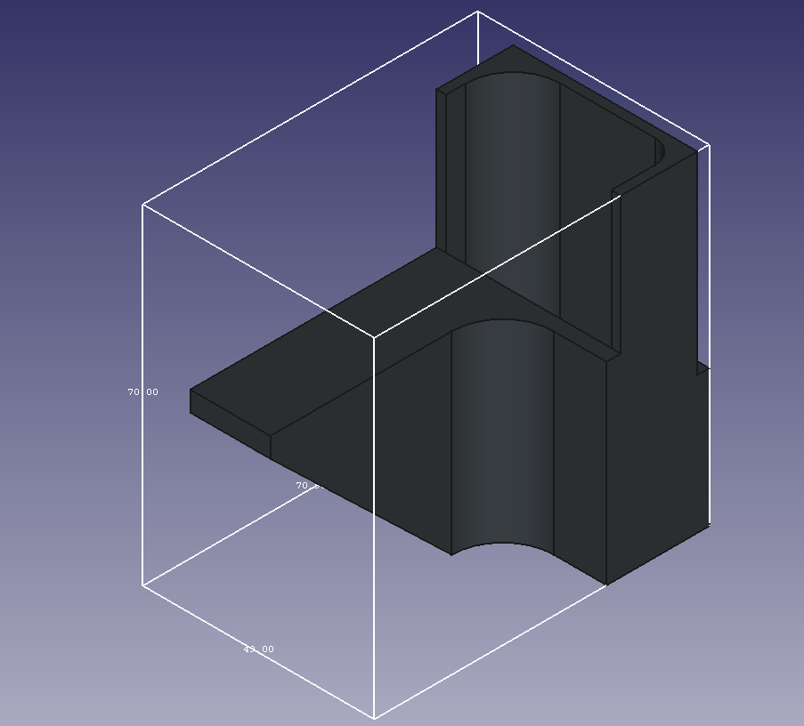 Bounding box de una pieza. Cortesía de  Tridixali.com