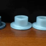 Bujes impresos en 3D para refacciones.