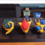 Impresiones 3D personalizadas de videojuegos conocidos.